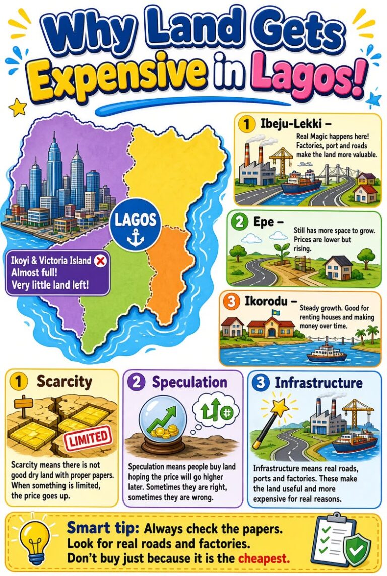 Land Markets: Why Land Gets Expensive in Lagos.